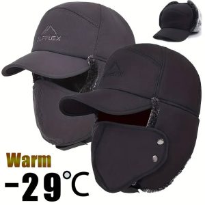 کلاه زمستانی ماسکدار نقابدار